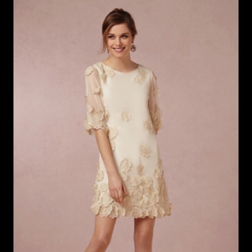 BHLDN Hithero Gardenia dress